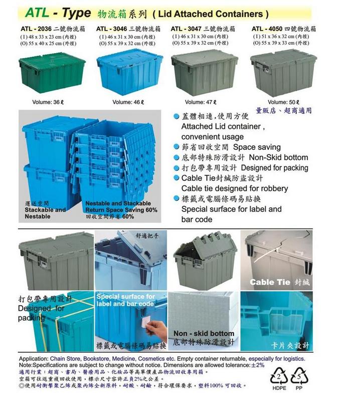 Lid Container 物流箱